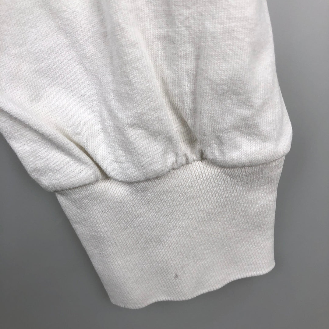 ~90'S Long-Sleeve T-Shirt, Made in USA, Men's XL Equivalent, Vintage cotton white type Vintage Second Hand
