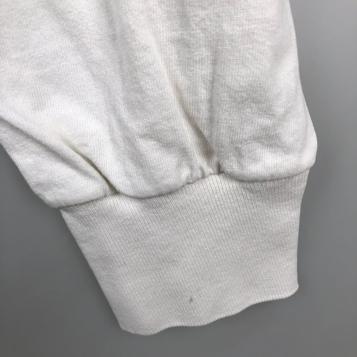 ~90'S Long-Sleeve T-Shirt, Made in USA, Men's XL Equivalent, Vintage cotton white type Vintage Second Hand
