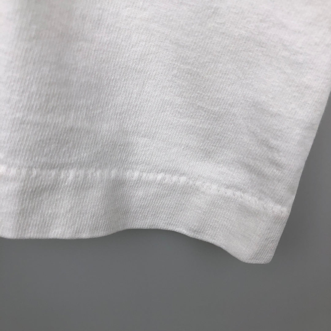 ~90'S Long-Sleeve T-Shirt, Made in USA, Men's XL Equivalent, Vintage cotton white type Vintage Second Hand