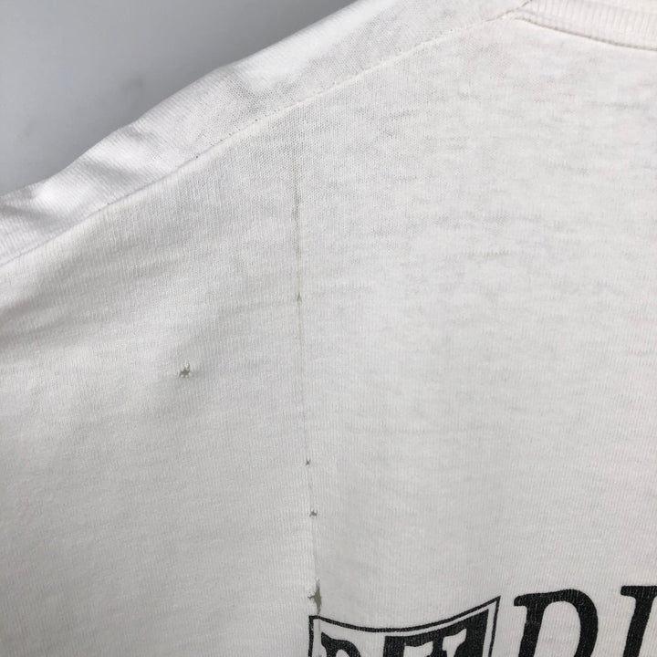 ~90'S Long-Sleeve T-Shirt, Made in USA, Men's XL Equivalent, Vintage cotton white type Vintage Second Hand