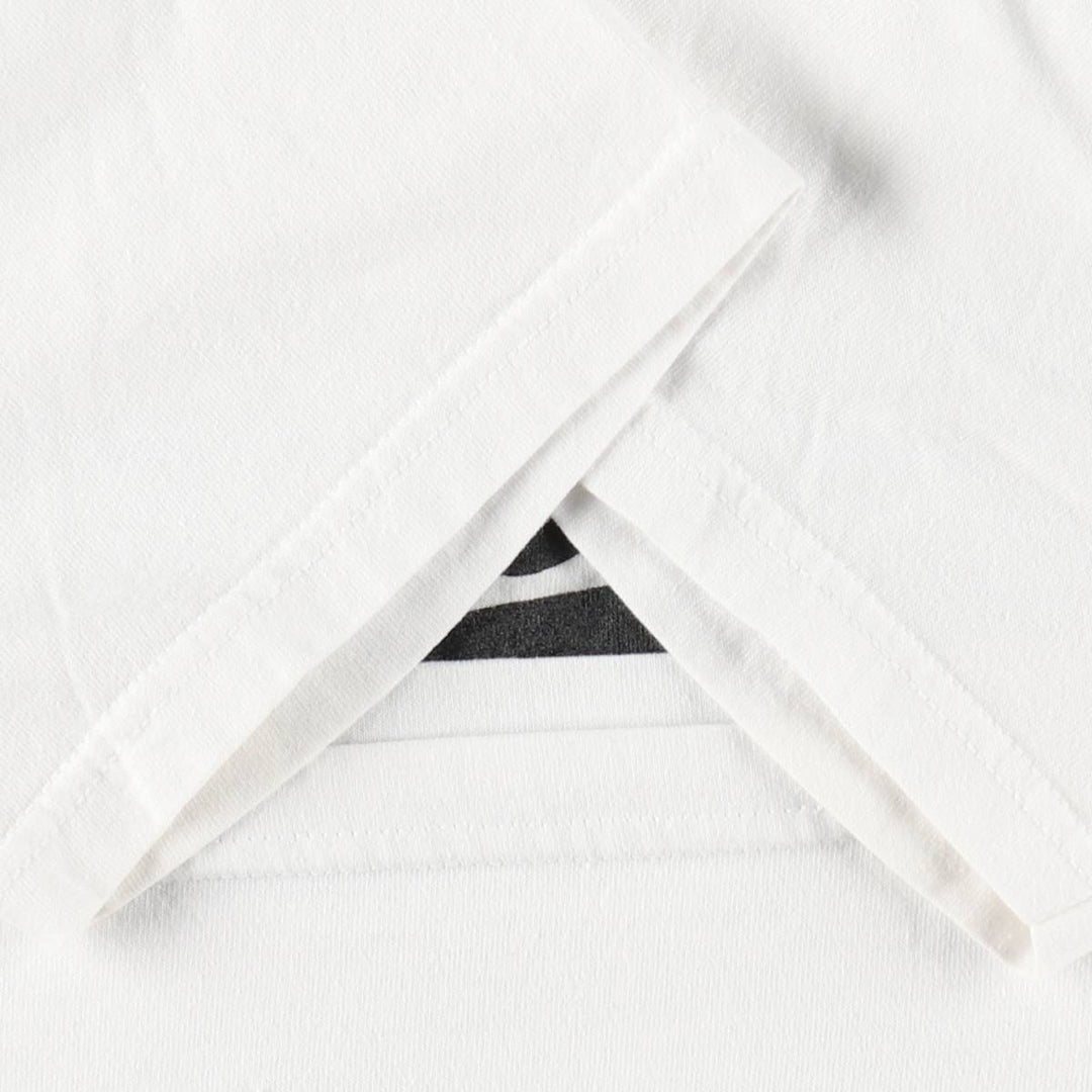 2000'S Russell Print T-Shirt, Men's Size S (approx.) cotton white type Vintage Second Hand