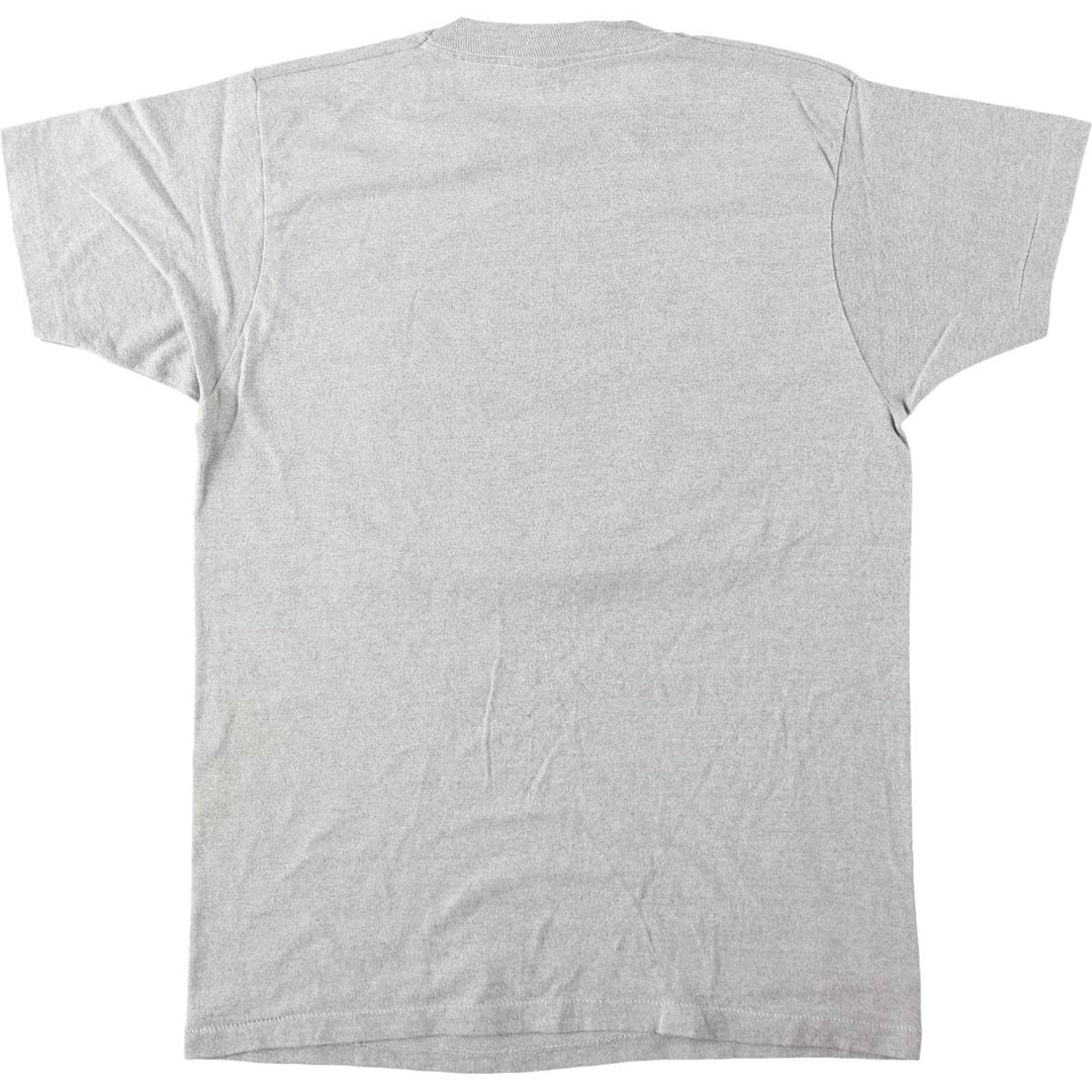 Printed sports print T-shirt, men's size XL. unclear gray type Vintage Second Hand