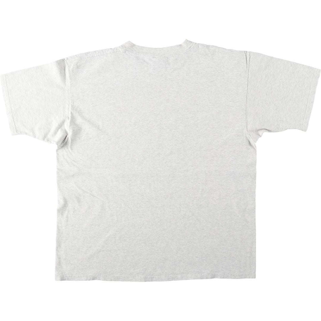 90'S Gildan Heavy Weight College T-Shirt, Made in USA, Men's XL equivalent, Vintage cotton white type Vintage Second Hand
