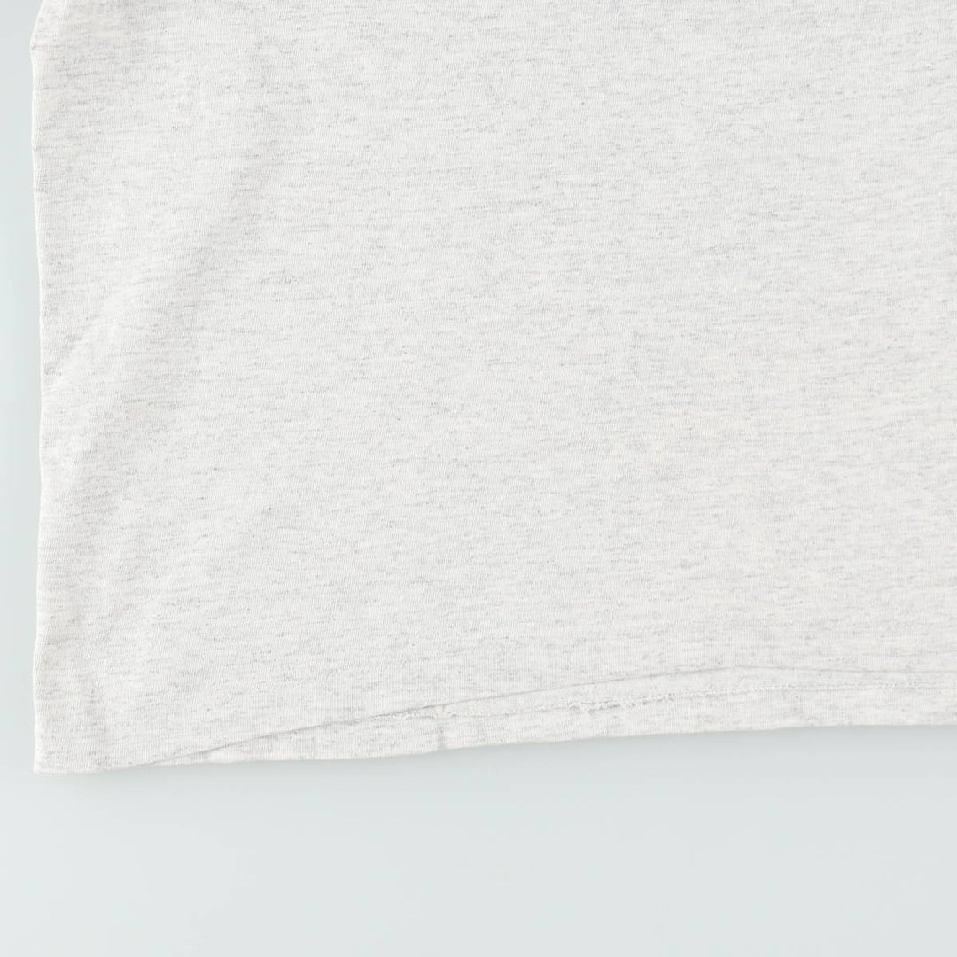 College T-shirt, Men's XL size unclear white type Vintage Second Hand