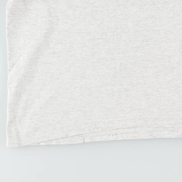 College T-shirt, Men's XL size unclear white type Vintage Second Hand