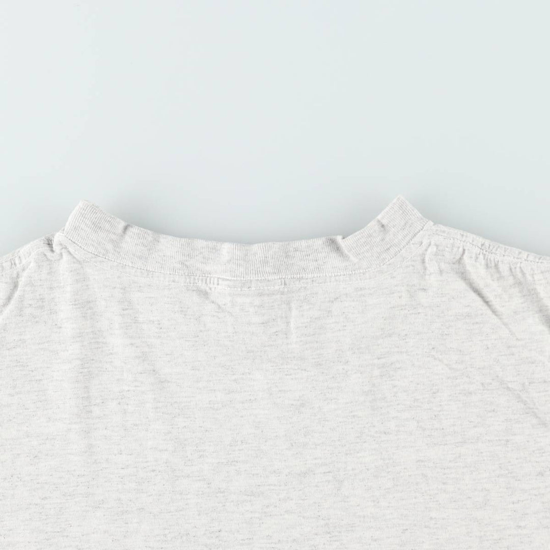 College T-shirt, Men's XL size unclear white type Vintage Second Hand