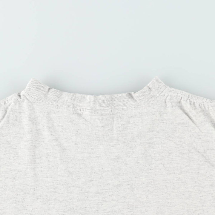 College T-shirt, Men's XL size unclear white type Vintage Second Hand