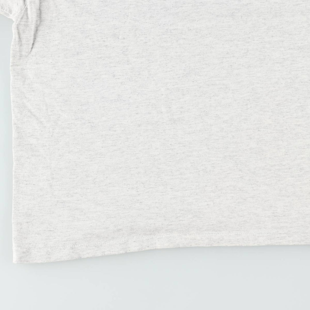 College T-shirt, Men's XL size unclear white type Vintage Second Hand