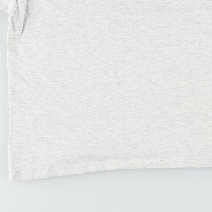 College T-shirt, Men's XL size unclear white type Vintage Second Hand