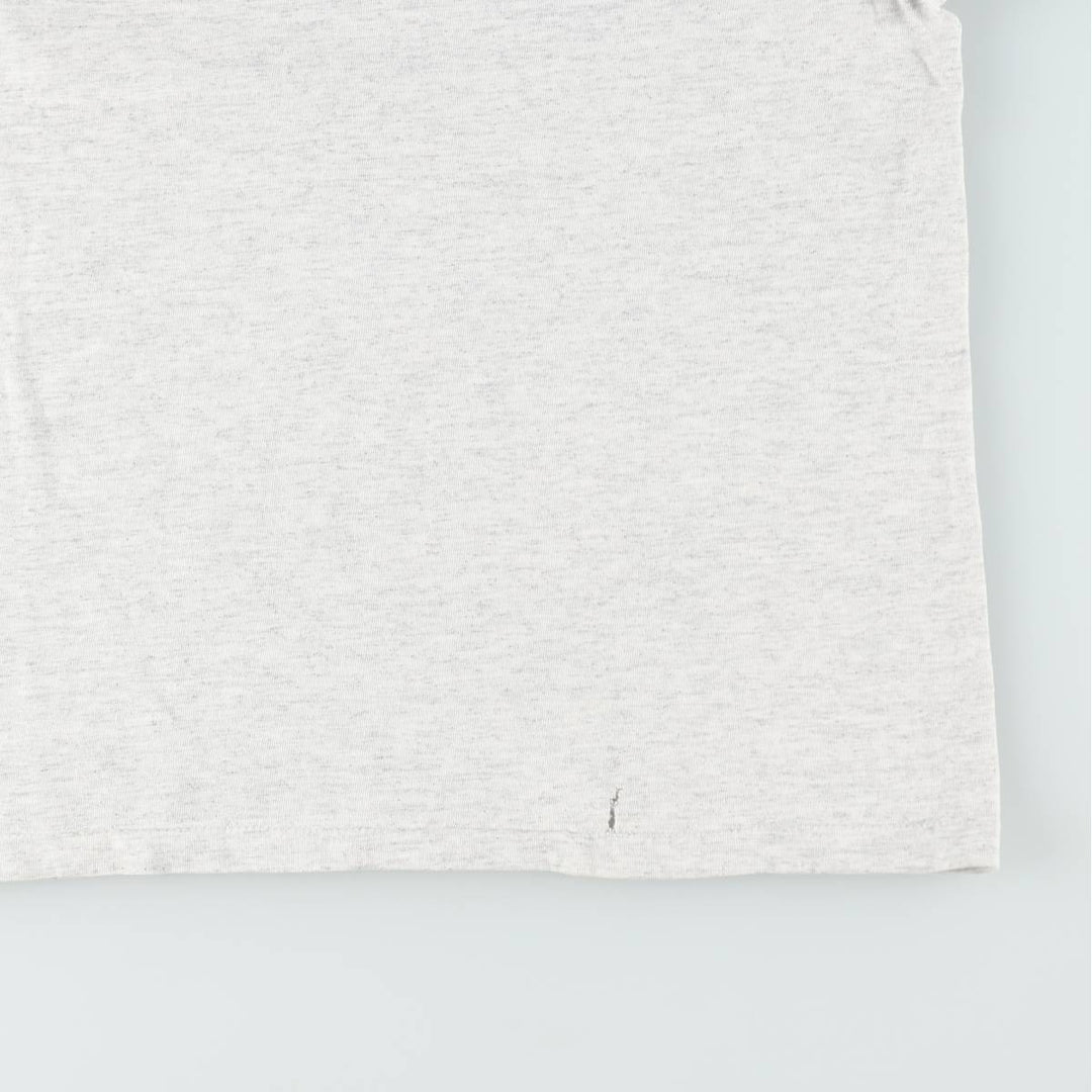 College T-shirt, Men's XL size unclear white type Vintage Second Hand
