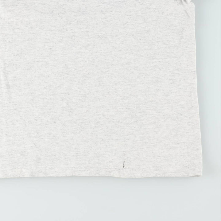 College T-shirt, Men's XL size unclear white type Vintage Second Hand