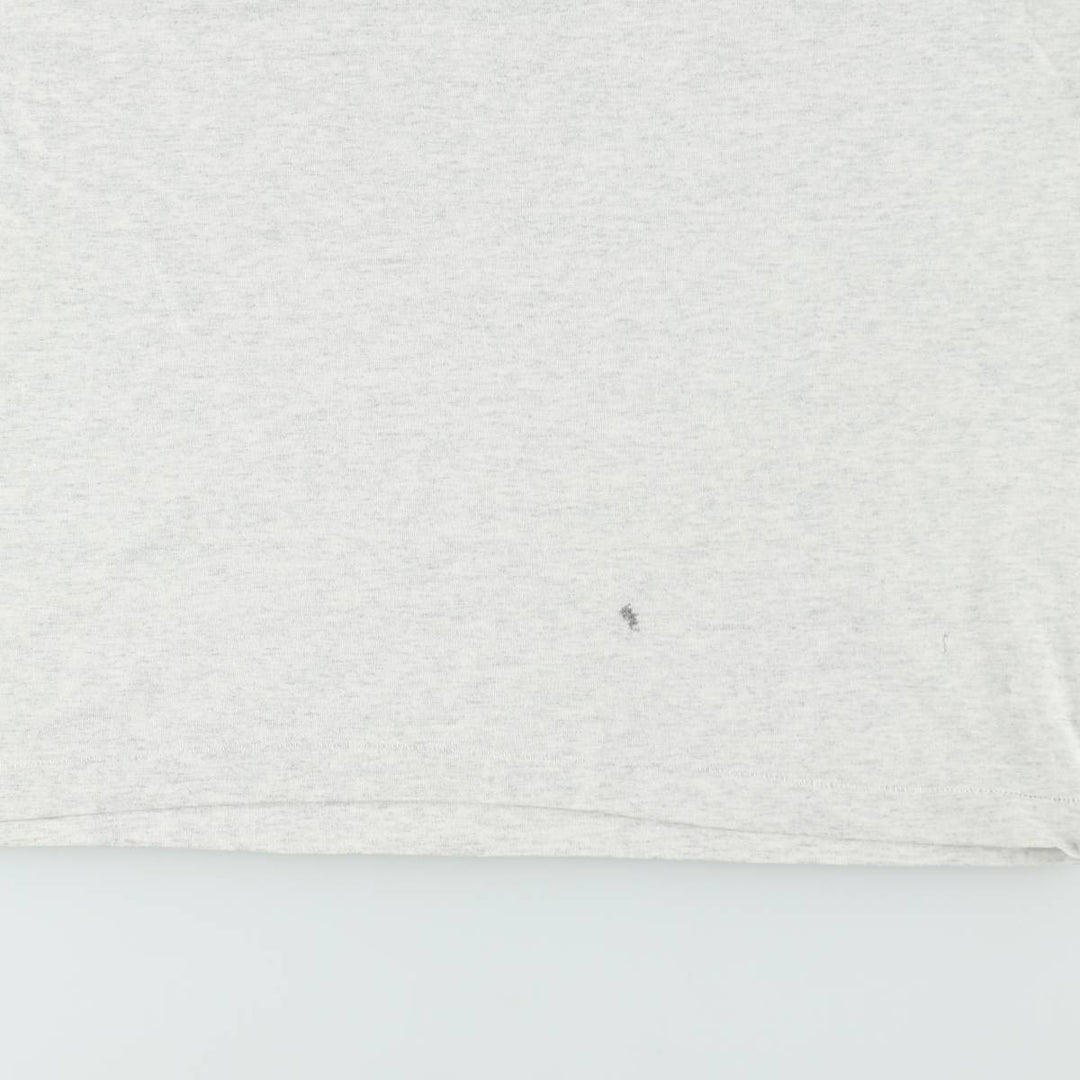 90'S Fruit of the Loom Best College T-Shirt, Made in USA, Men's XL equivalent, Vintage cotton gray type Vintage Second Hand