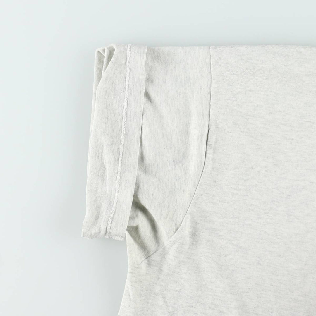90'S Fruit of the Loom Best College T-Shirt, Made in USA, Men's XL equivalent, Vintage cotton gray type Vintage Second Hand