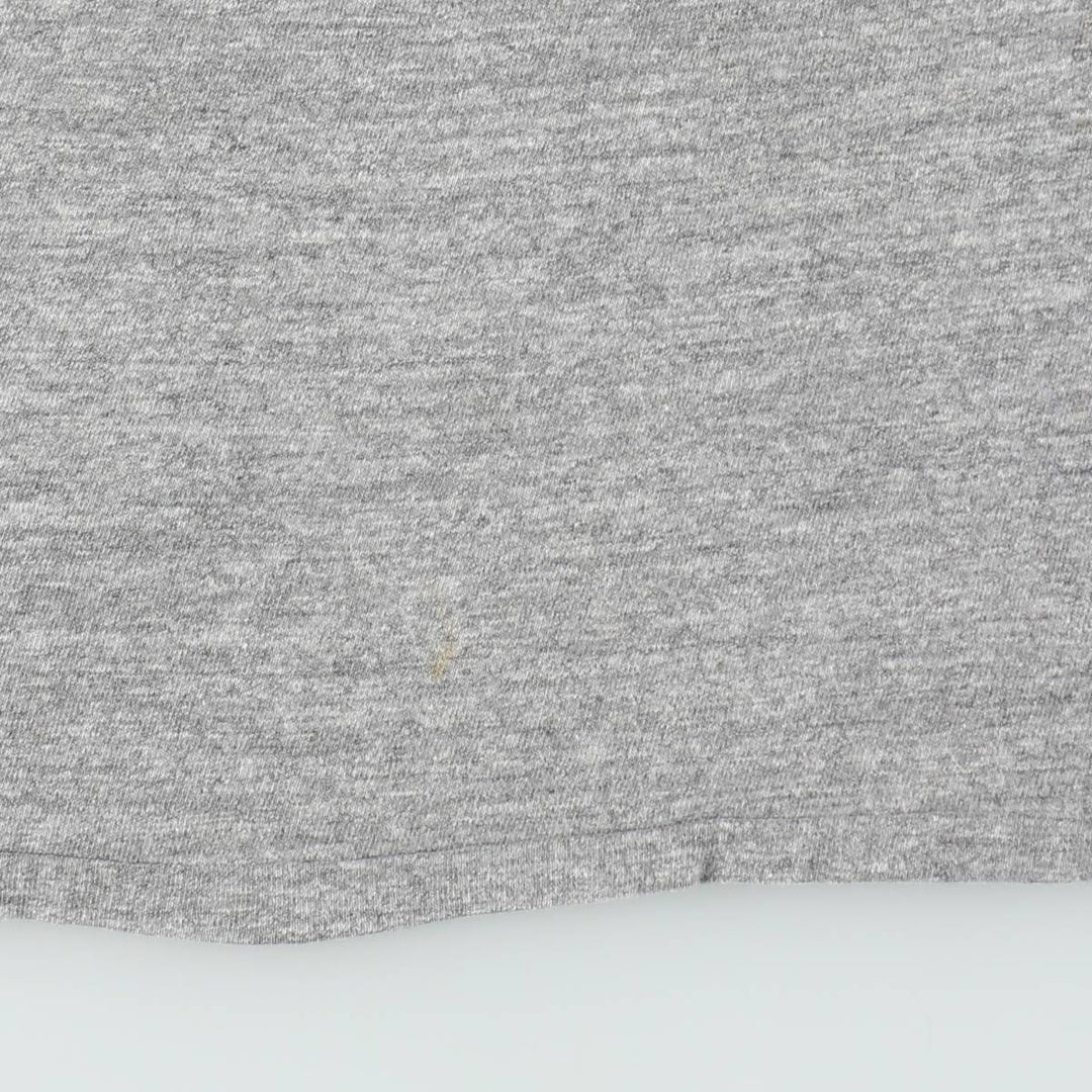 60s-70'S Russell Print T-Shirt, Made in USA, Men's Size M (Equivalent), Vintage cotton gray type Vintage Second Hand