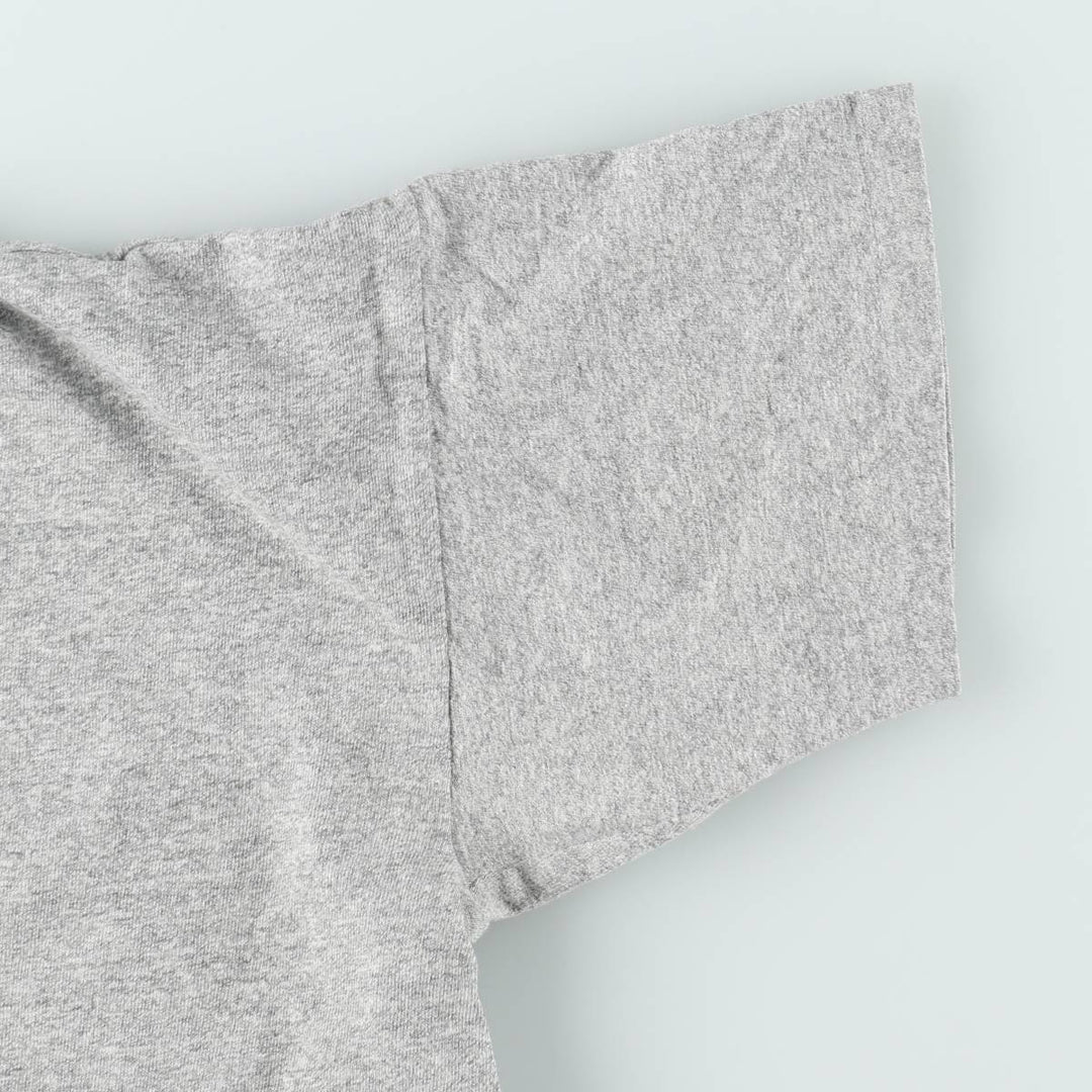 80'S Champion Tricot Tag Sports T-Shirt, Made in USA, X-LARGE (Equivalent to Men's XL), Vintage cotton gray type Vintage Second Hand