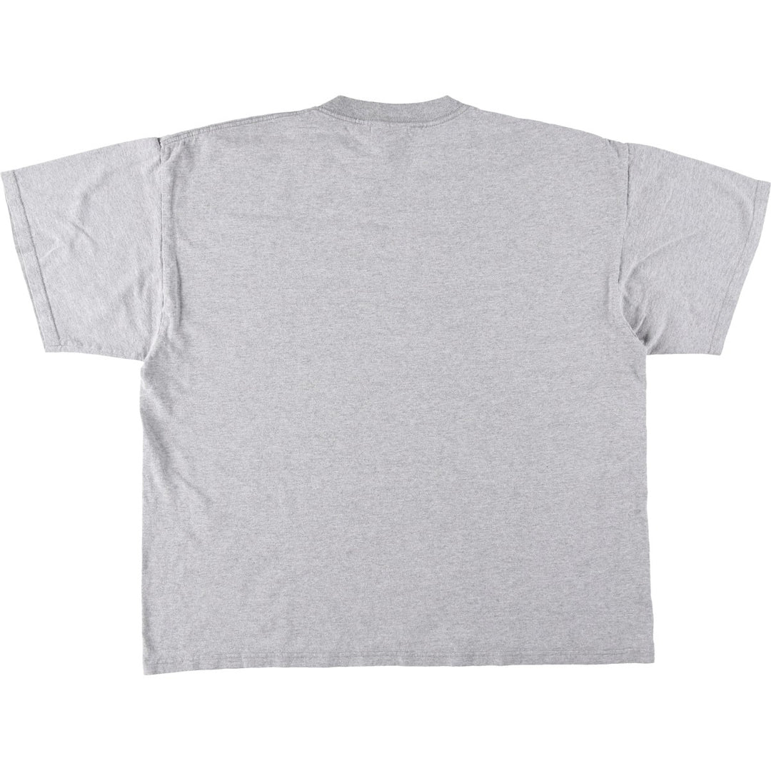 00'S Nike logo print T-shirt, men's XL size cotton gray type Vintage Second Hand
