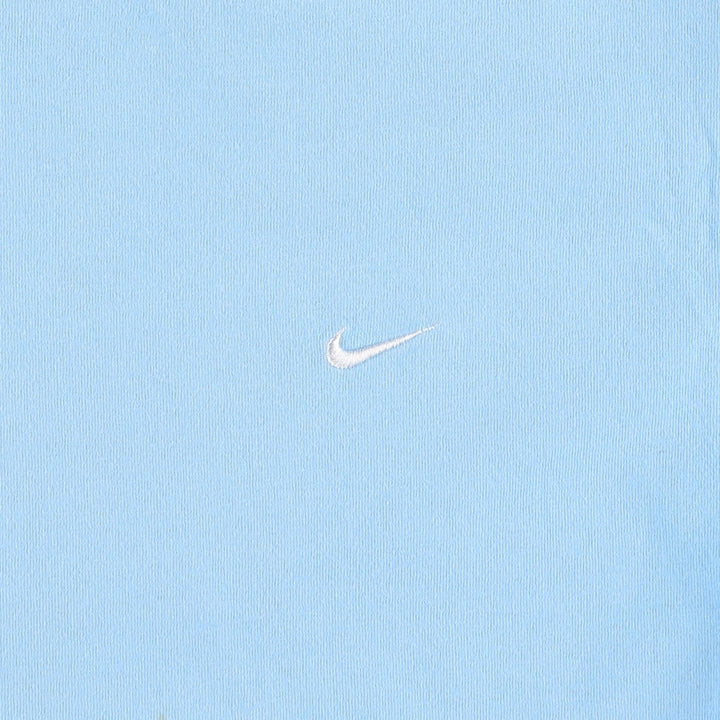 90'S Nike One Point Logo T-shirt, Men's M size, Vintage cotton Blue type light blue Vintage Second Hand