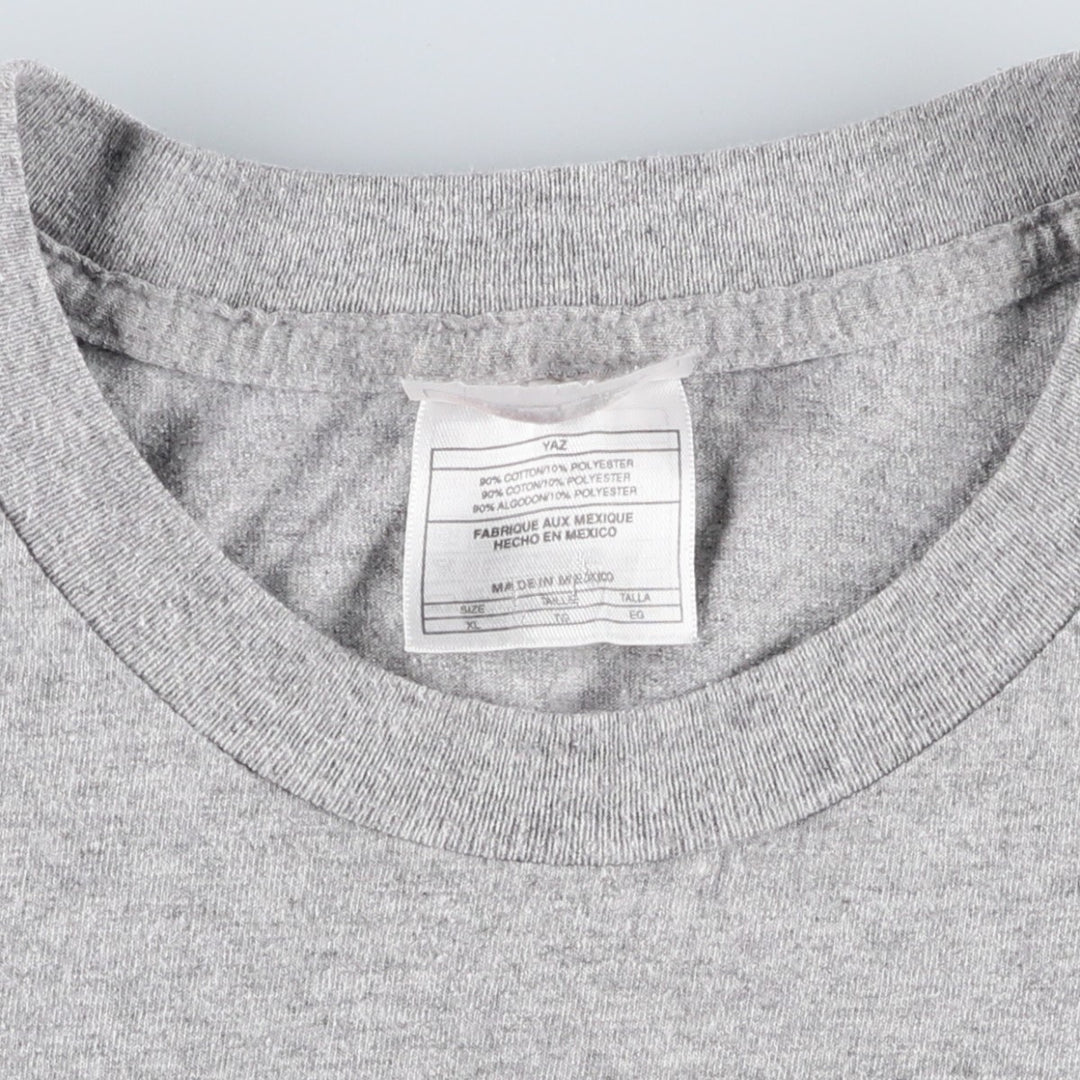 90'S Nike Logo Print T-Shirt, Men's Size XL (Equivalent), Vintage cotton gray type Vintage Second Hand