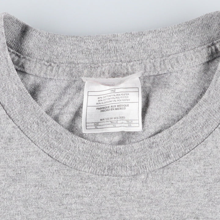 90'S Nike Logo Print T-Shirt, Men's Size XL (Equivalent), Vintage cotton gray type Vintage Second Hand