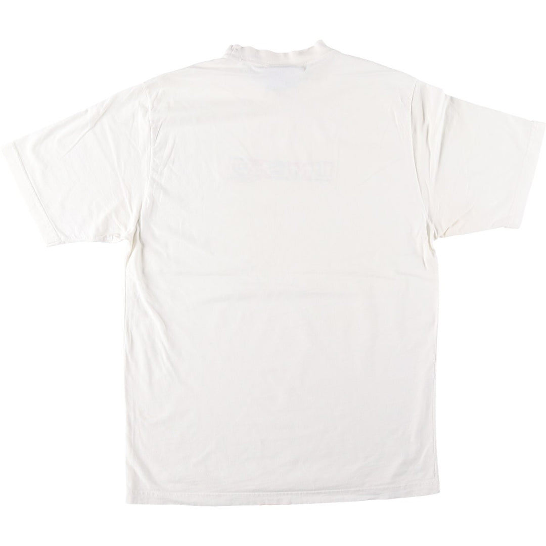 90'S Umbro Blue Tag Logo T-Shirt, Men's XL (approx.), Vintage cotton white type Vintage Second Hand