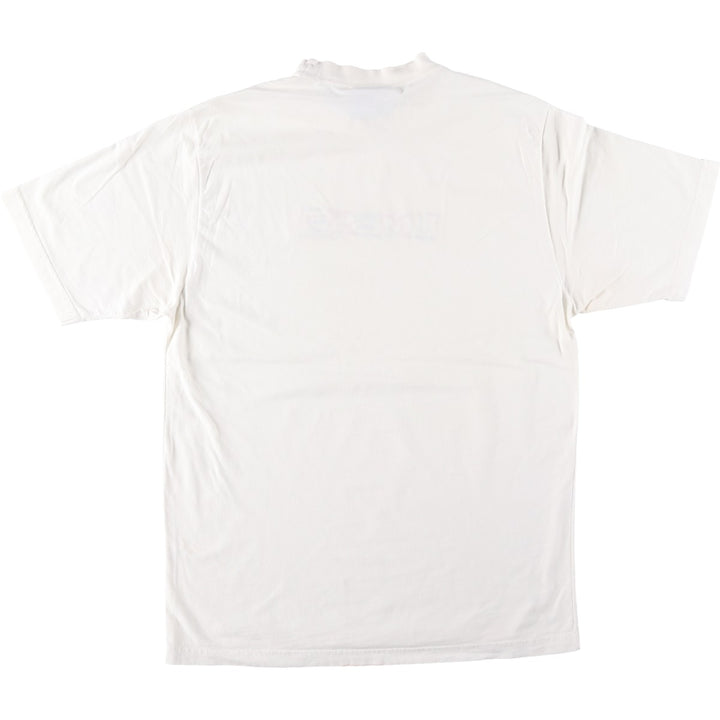 90'S Umbro Blue Tag Logo T-Shirt, Men's XL (approx.), Vintage cotton white type Vintage Second Hand