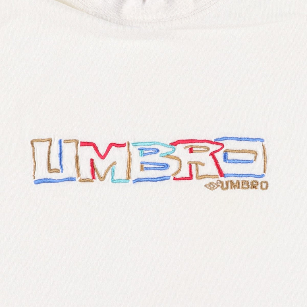 90'S Umbro Blue Tag Logo T-Shirt, Men's XL (approx.), Vintage cotton white type Vintage Second Hand