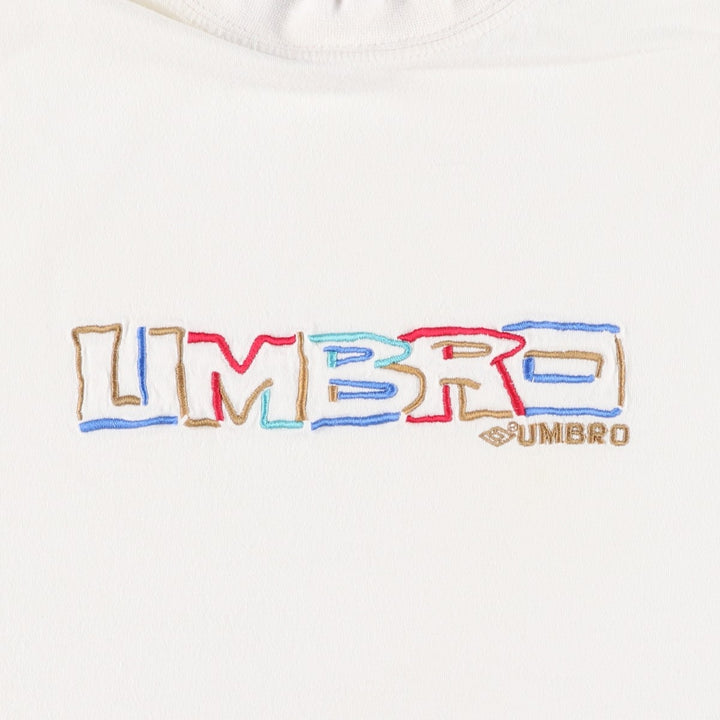 90'S Umbro Blue Tag Logo T-Shirt, Men's XL (approx.), Vintage cotton white type Vintage Second Hand