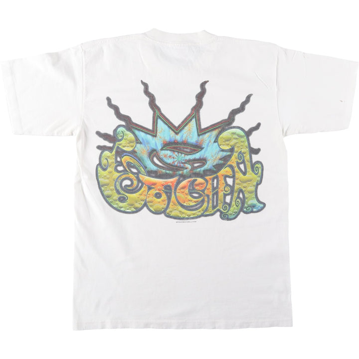Vintage 90'S GOTCHA surf/skate T-shirt, Made in USA, Men's Size Medium cotton white type Vintage Second Hand