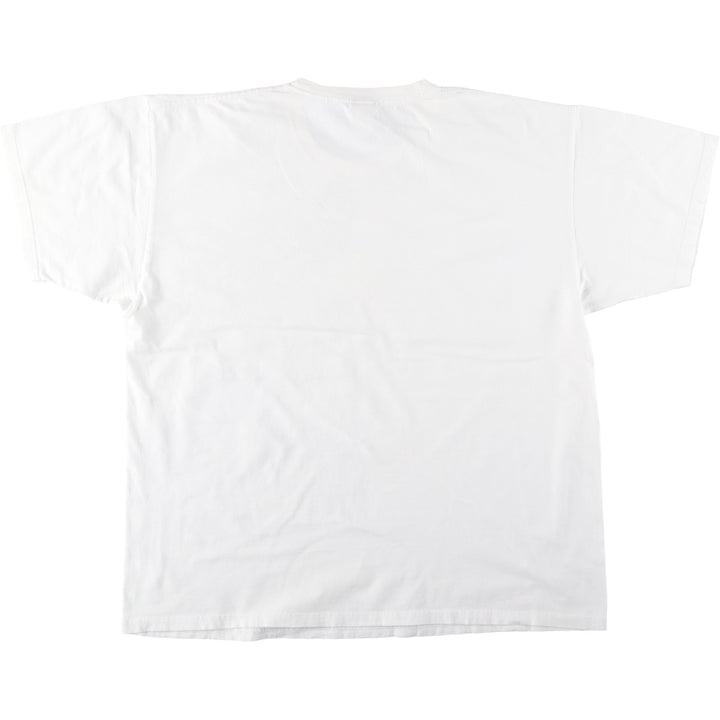 90s-00'S NO FEAR Skull Pattern Surf Skate T-Shirt, Men's XXL equivalent, Vintage cotton white type Vintage Second Hand