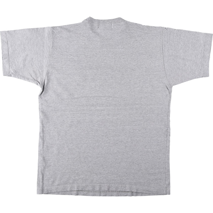 90'S Eddie Bauer Short-Sleeve Printed T-Shirt, Made in USA, Men's Size M (Equivalent), Vintage cotton gray type Vintage Second Hand