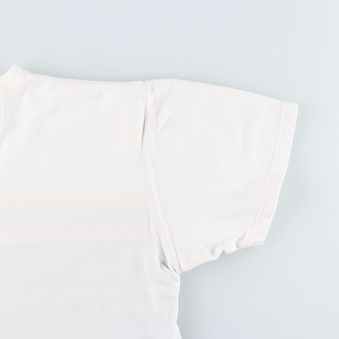 Ralph Lauren CHAPS Short-Sleeve Logo T-Shirt, Men's Size M (approx.) cotton white type Vintage Second Hand