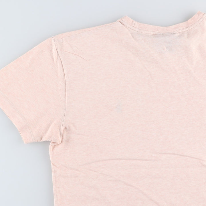 Ralph Lauren POLO by Ralph Lauren Short-Sleeve T-Shirt with One-Point Logo Pocket, Men's Size S (approx.) cotton Beige type Vintage Second Hand