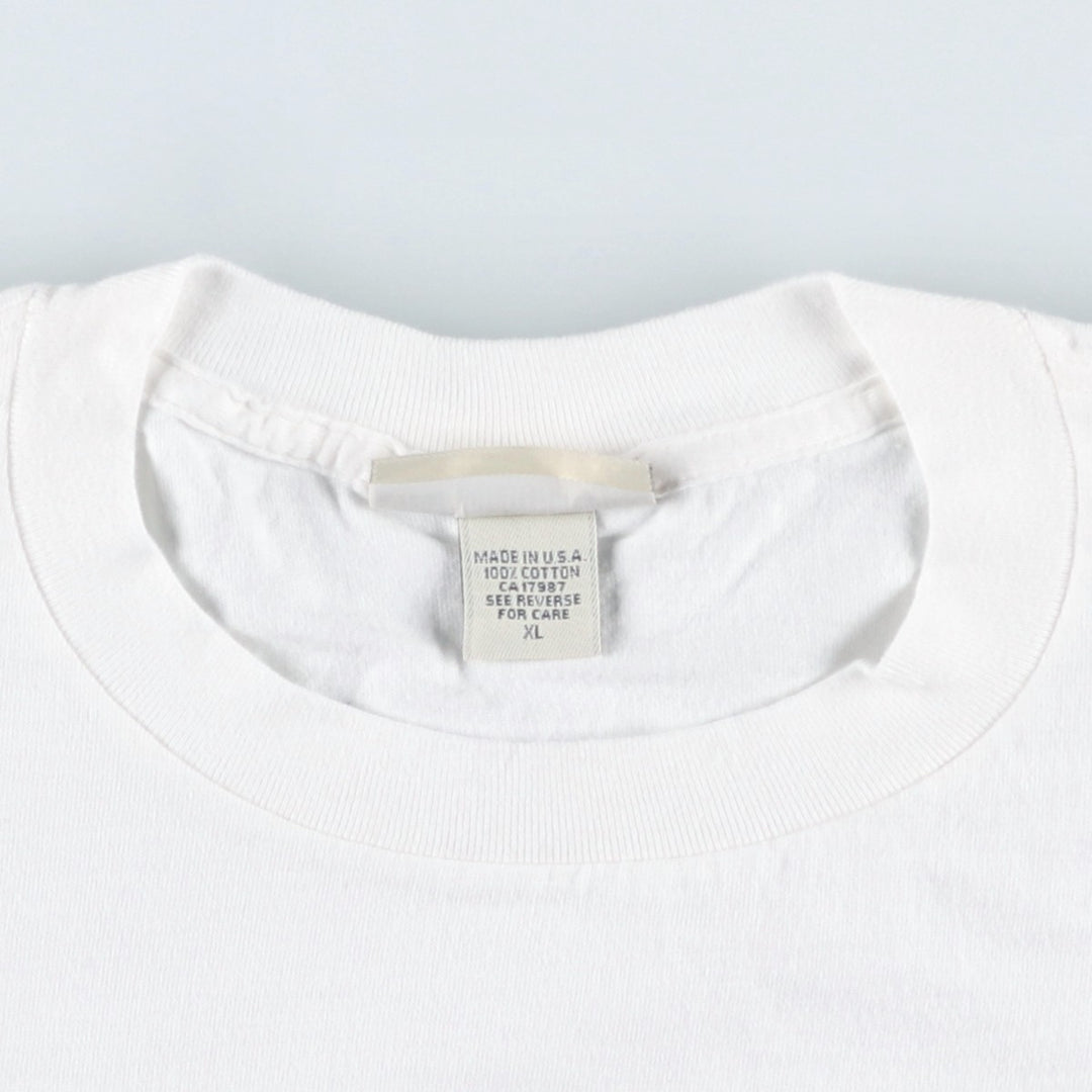 90'S Banana Republic Short-Sleeve Pocket T-Shirt, Made in USA, Men's XL (approx.), Vintage cotton white type Vintage Second Hand
