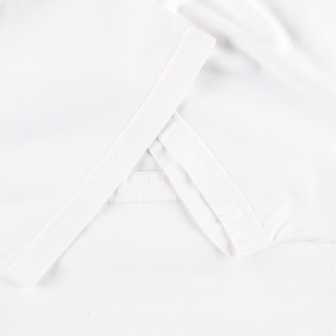 90'S Timberland Short-Sleeve Logo T-Shirt, Made in USA, Men's XL (approx.), Vintage cotton white type Vintage Second Hand