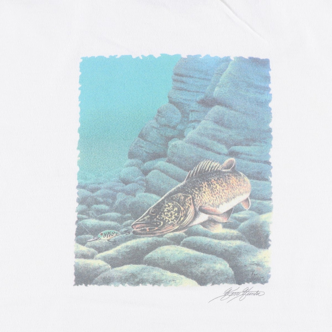 2000'S Woolrich Short-Sleeve Logo T-Shirt, Made in USA, Men's Size M (approx.) cotton white type Vintage Second Hand