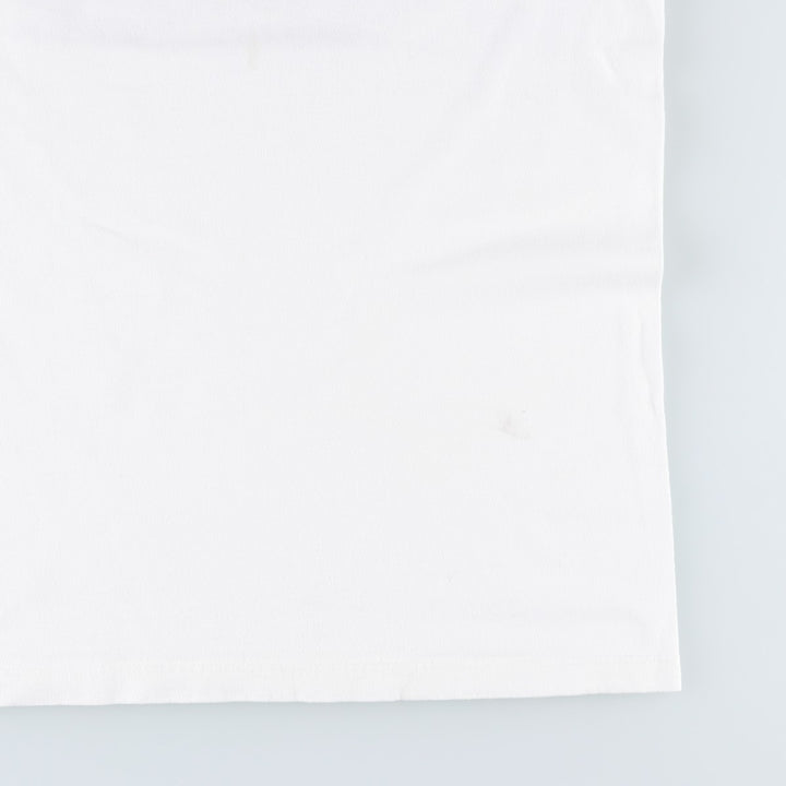 2000'S Woolrich Short-Sleeve Logo T-Shirt, Made in USA, Men's Size M (approx.) cotton white type Vintage Second Hand