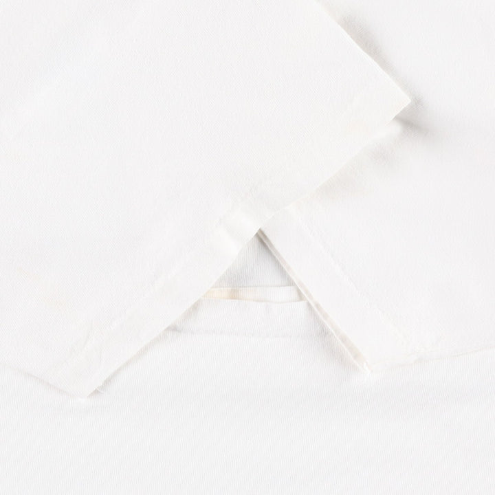 GHBass Short-Sleeve Printed T-Shirt, Made in USA, Men's Size M (approx.) cotton white type Vintage Second Hand