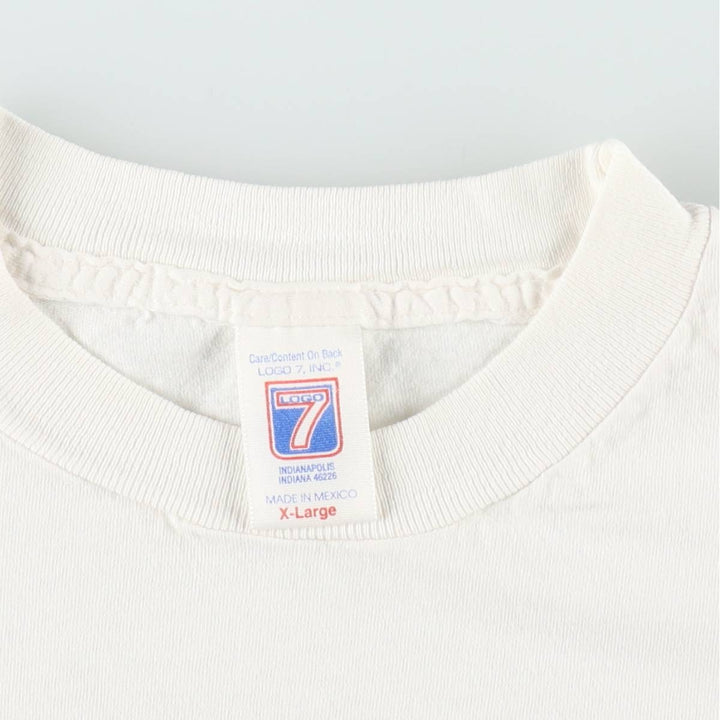 90'S Logo 7 MLB All-Star Game 1997 Sports Print T-Shirt, Men's XL (approx.), Vintage cotton white type Vintage Second Hand