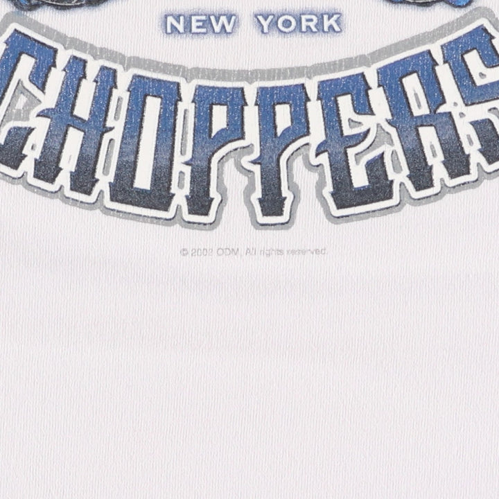 2000'S Alstyle Orange County Choppers Fire Pattern Motorcycle T-Shirt, Men's Size L (approx.) cotton gray type Vintage Second Hand