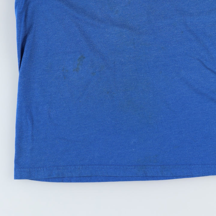 Large size Harley-Davidson motorcycle bike t-shirt, men's equivalent to XXXL. unclear blue type Vintage Second Hand