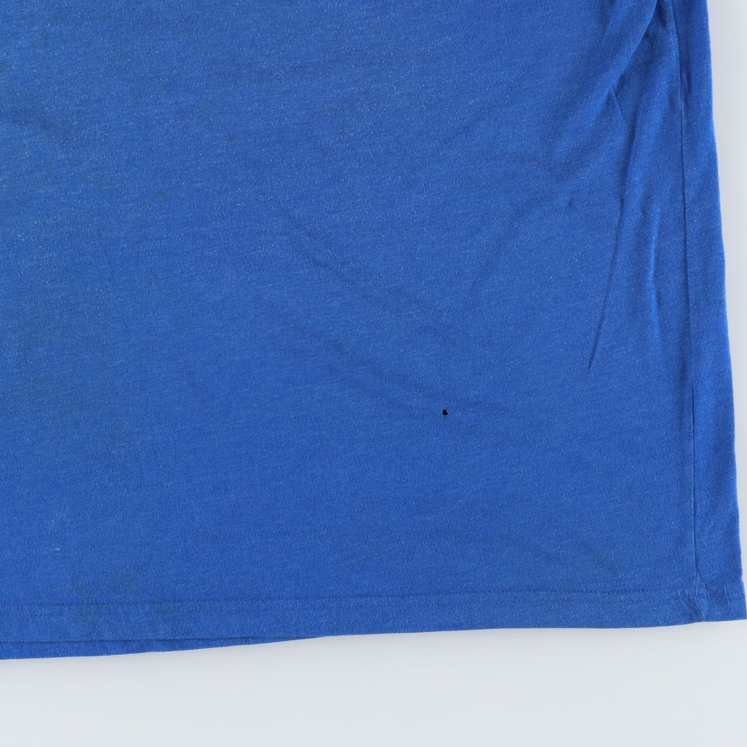 Large size Harley-Davidson motorcycle bike t-shirt, men's equivalent to XXXL. unclear blue type Vintage Second Hand