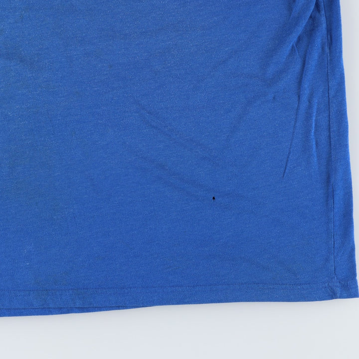 Large size Harley-Davidson motorcycle bike t-shirt, men's equivalent to XXXL. unclear blue type Vintage Second Hand
