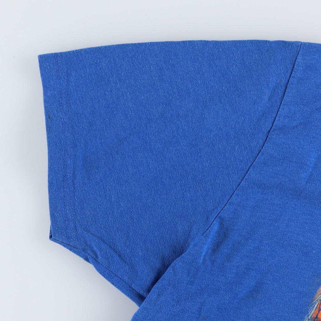 Large size Harley-Davidson motorcycle bike t-shirt, men's equivalent to XXXL. unclear blue type Vintage Second Hand