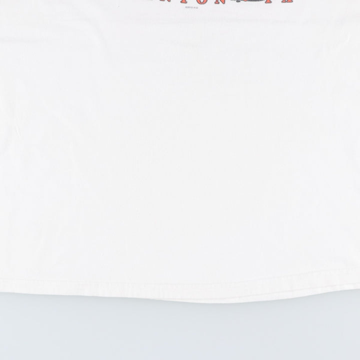 Harley-Davidson Motorcycle T-shirt, Men's Size M (approx.) unclear white type Vintage Second Hand