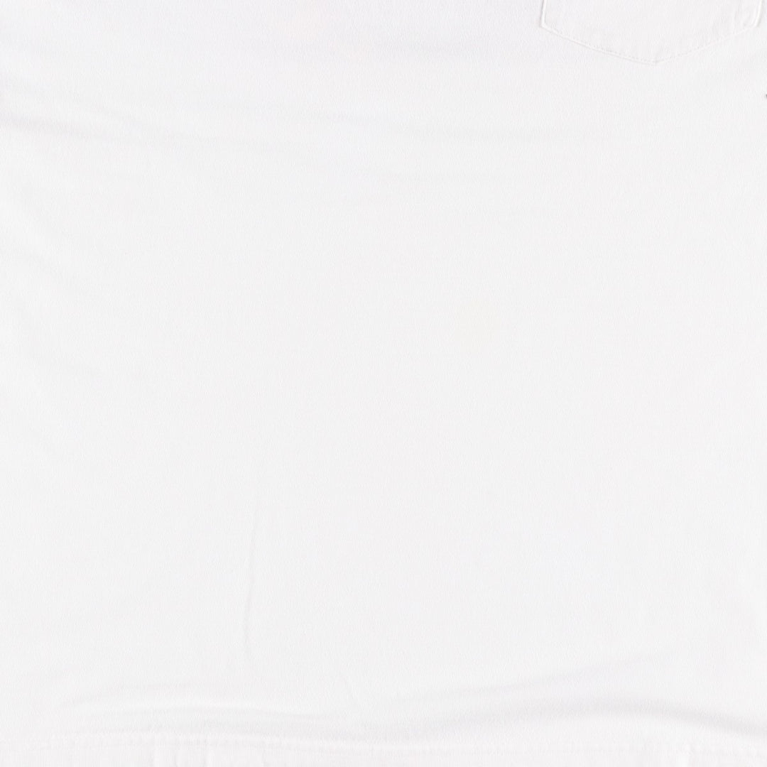 2000'S Harley-Davidson Fire Pattern Motorcycle T-Shirt, Men's Size XL (approx.) unclear white type Vintage Second Hand