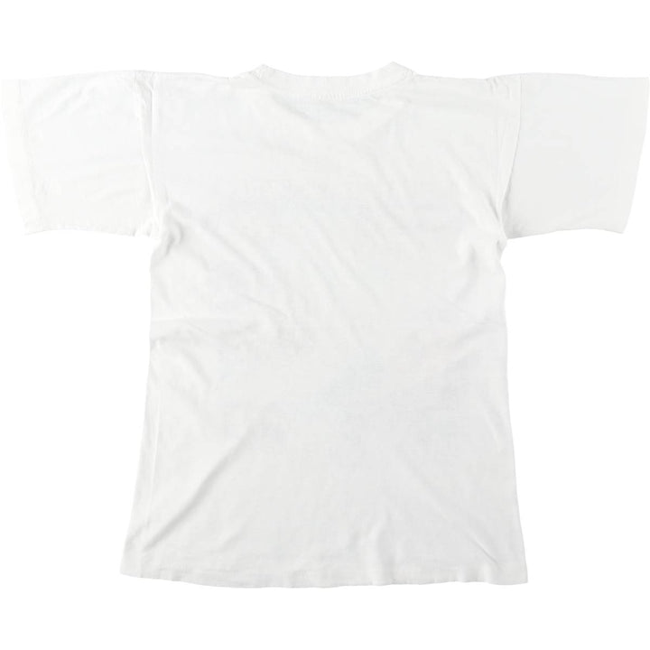 90'S Michelangelo Creation of Adam Print T-Shirt, Men's Size S (approx.), Vintage unclear white type Vintage Second Hand