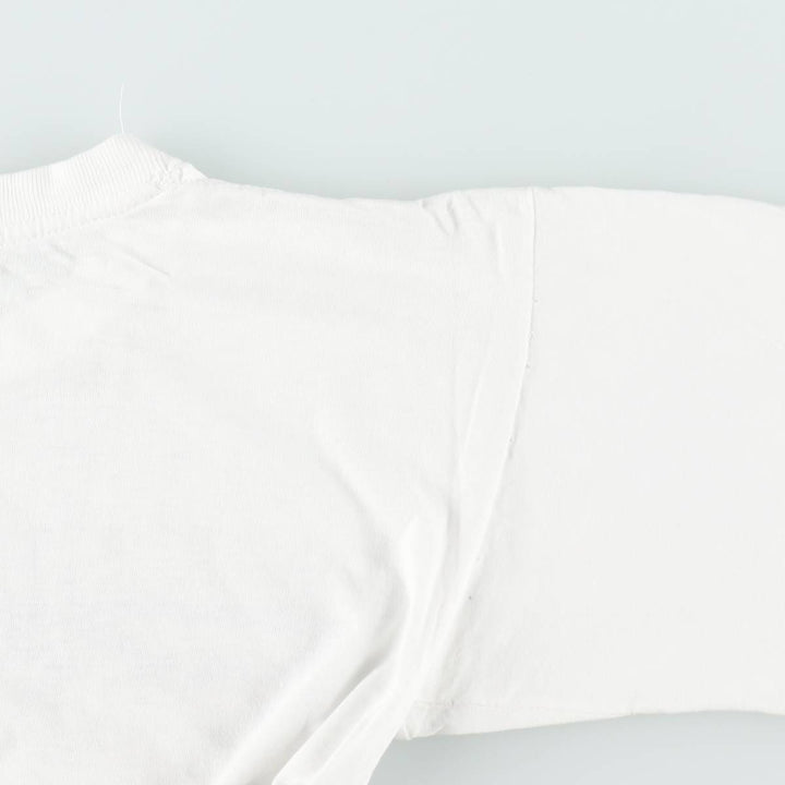 90'S Michelangelo Creation of Adam Print T-Shirt, Men's Size S (approx.), Vintage unclear white type Vintage Second Hand