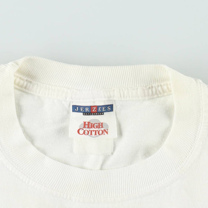 Jerzees HIGHCOTTON The Metropolitan Museum of Art Art T-shirt, Men's Size L (approx.), Vintage unclear white type Vintage Second Hand