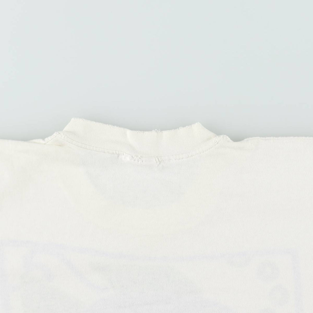 90'S STEDMAN Super HI CRU Print T-Shirt, Men's XL equivalent, Vintage cotton white type Vintage Second Hand