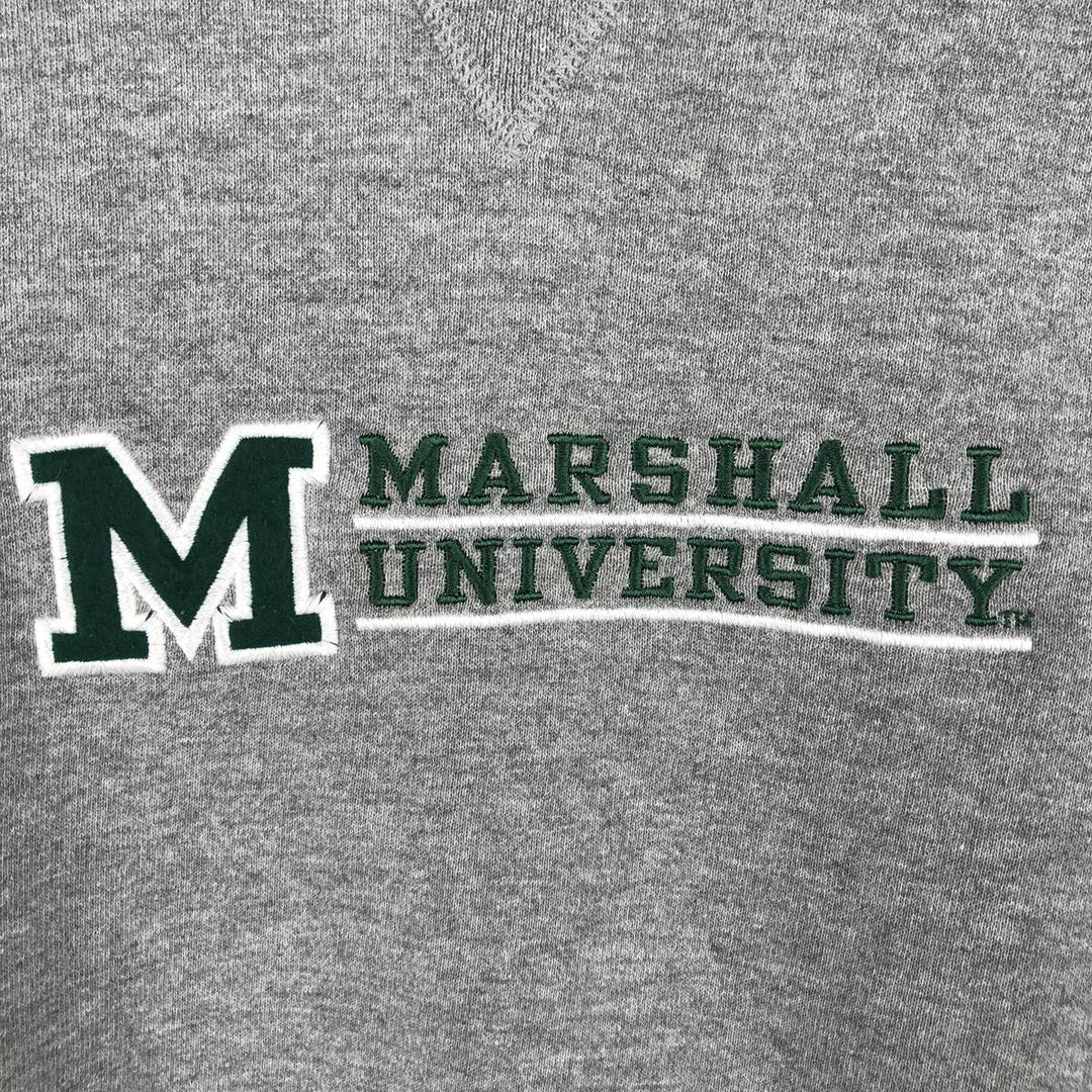 90'S Russell College Sweatshirt, Men's XL Size Vintage polyester gray type Vintage Second Hand